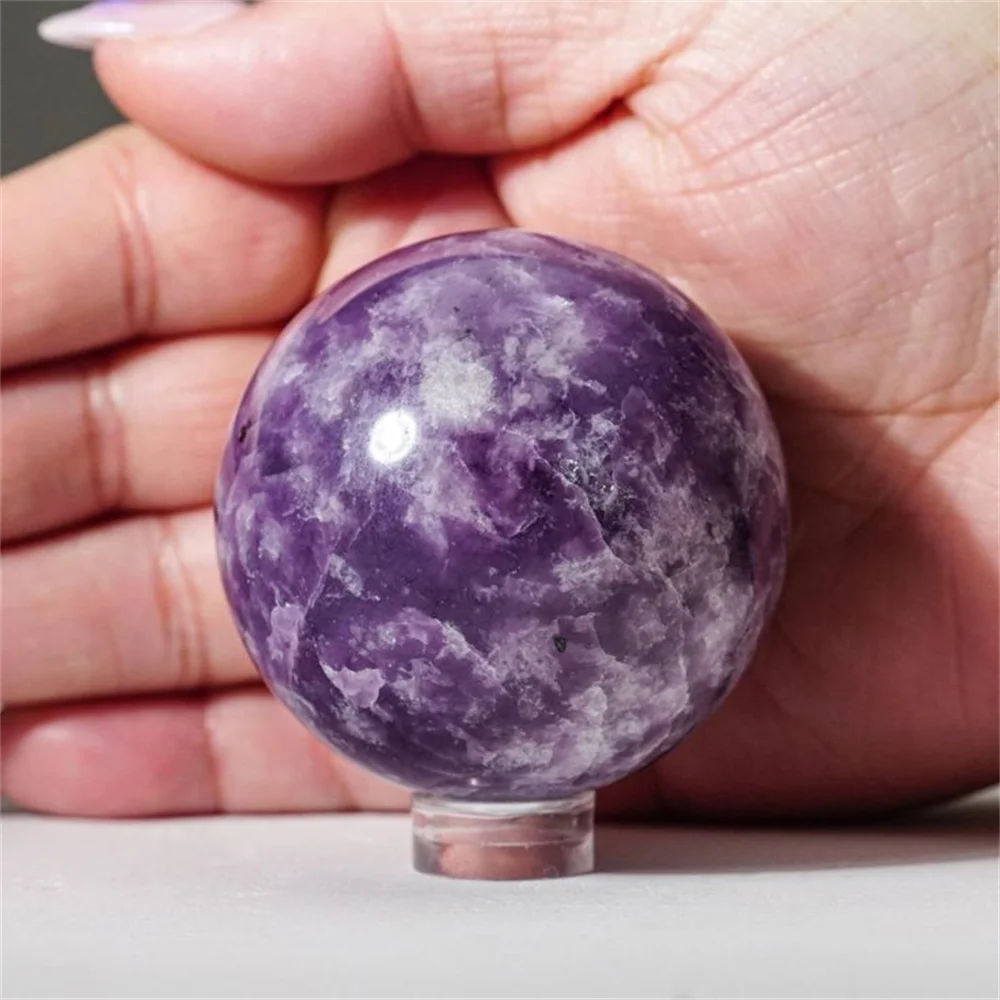 Purple Lepidolite Spheres
