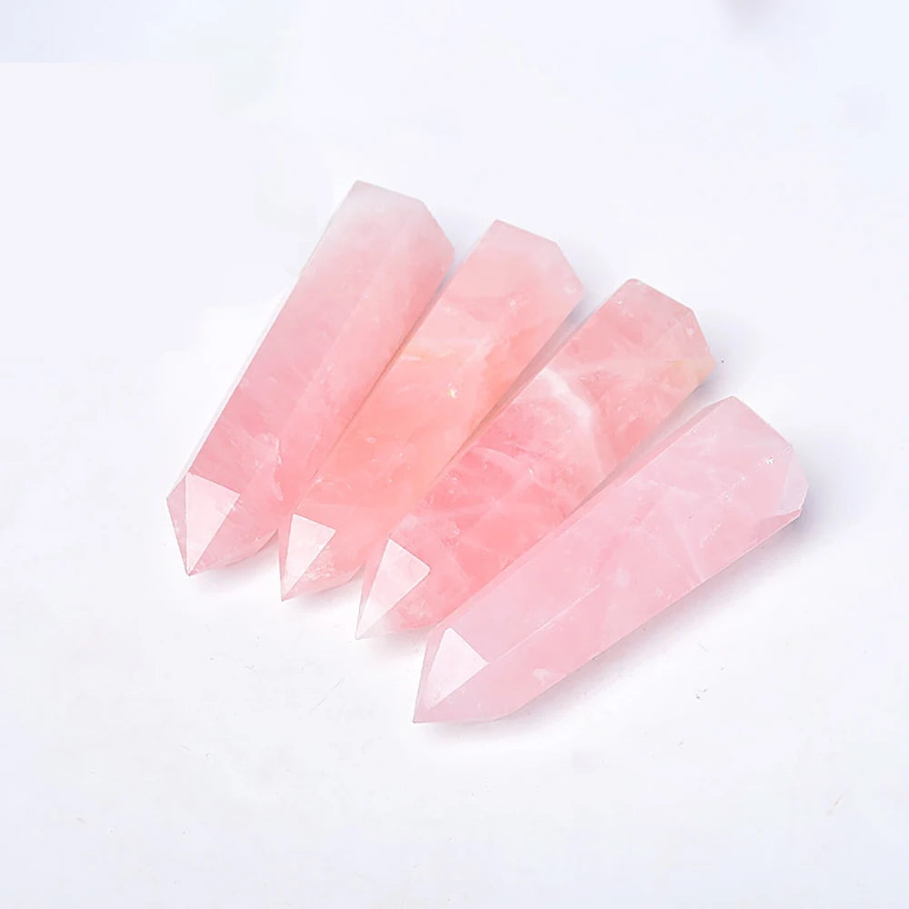 Tours de quartz rose