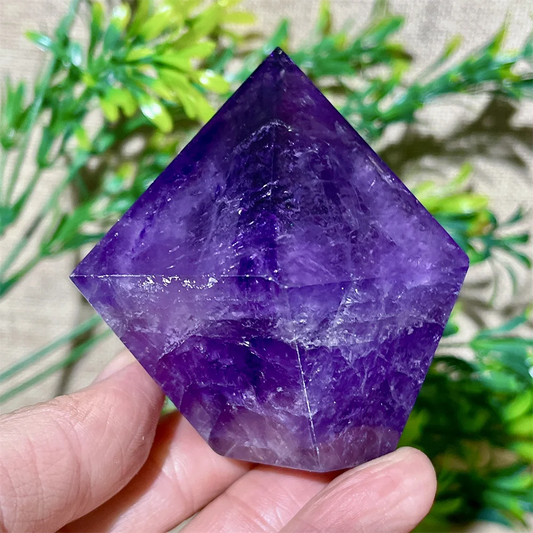 HQ Dark Purple Amethyst Cupcake Freeform