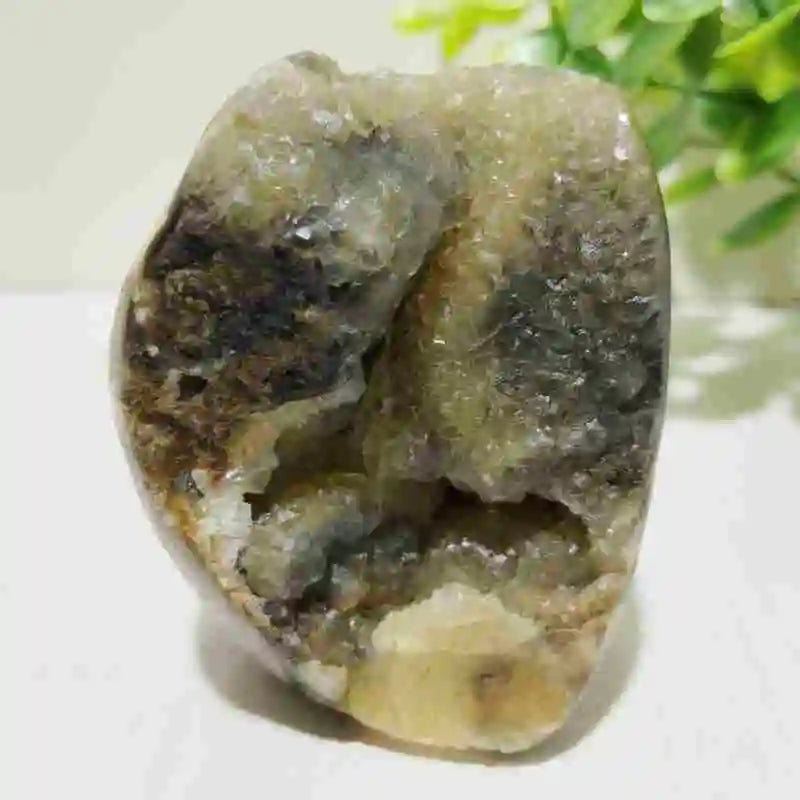 Natural Septarian Geode Freeform Cluster