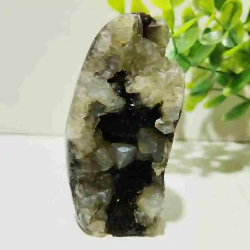 Natural Septarian Geode Freeform Cluster