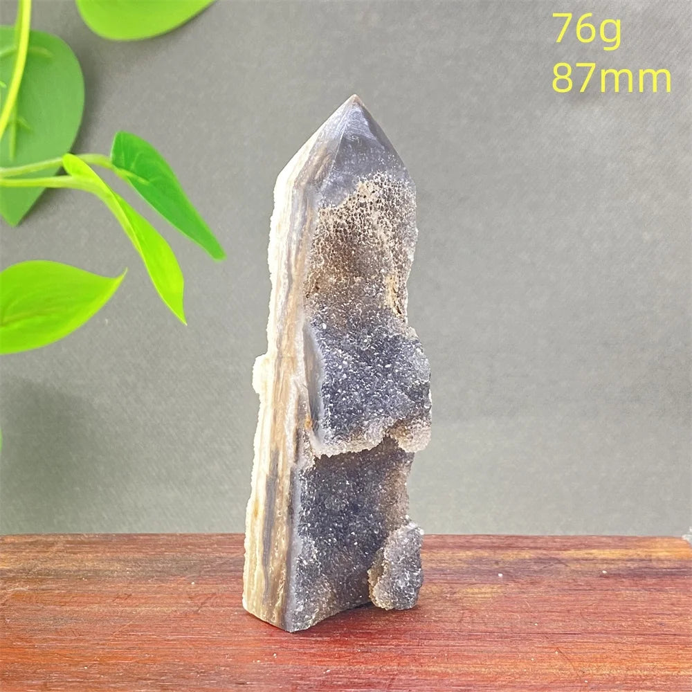 Natural Sphalerite Freeform Tower