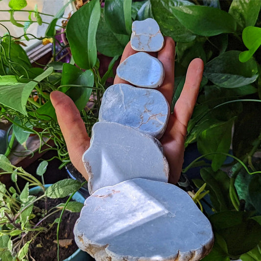 HQ Angelite Slab Specimen