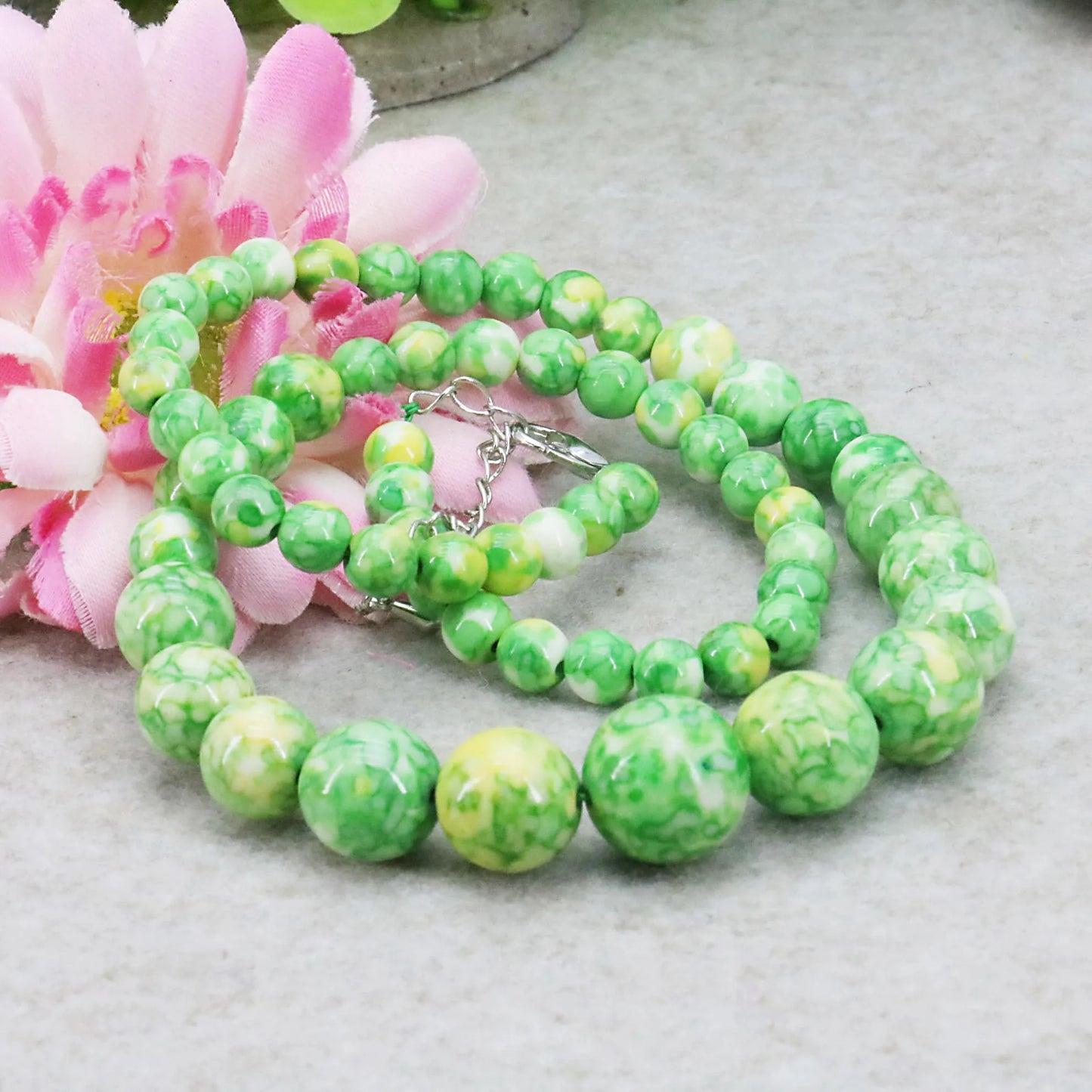 6-14mm Rainflower Bead Strand