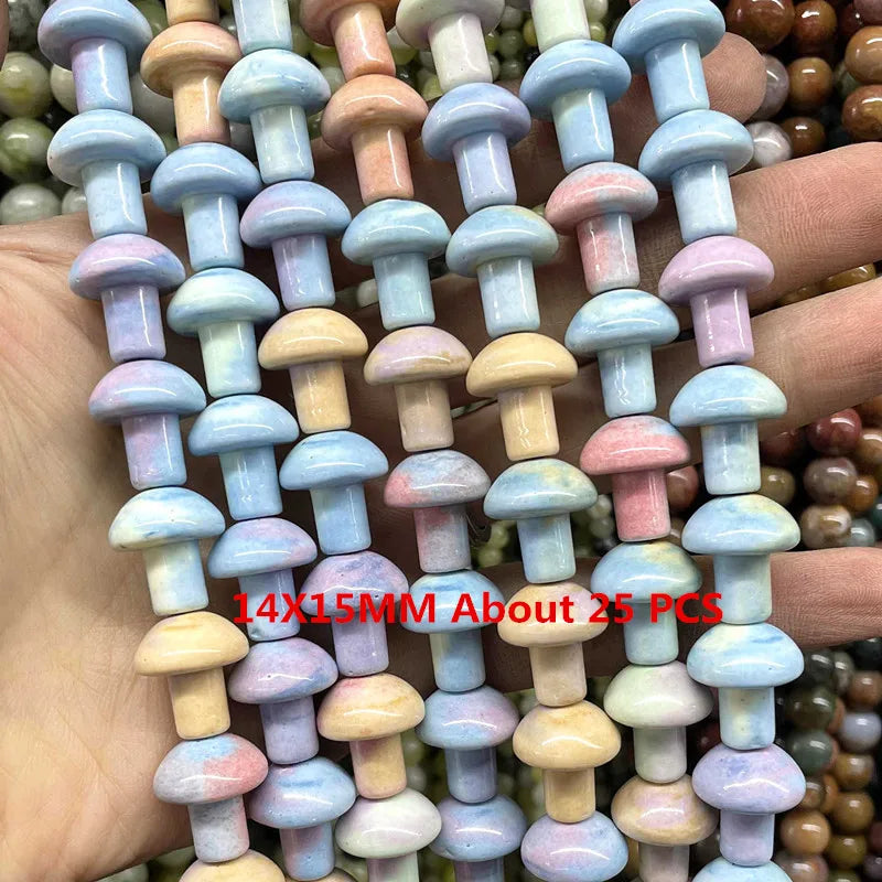 Pastel Rainbow Agate Bead Strand