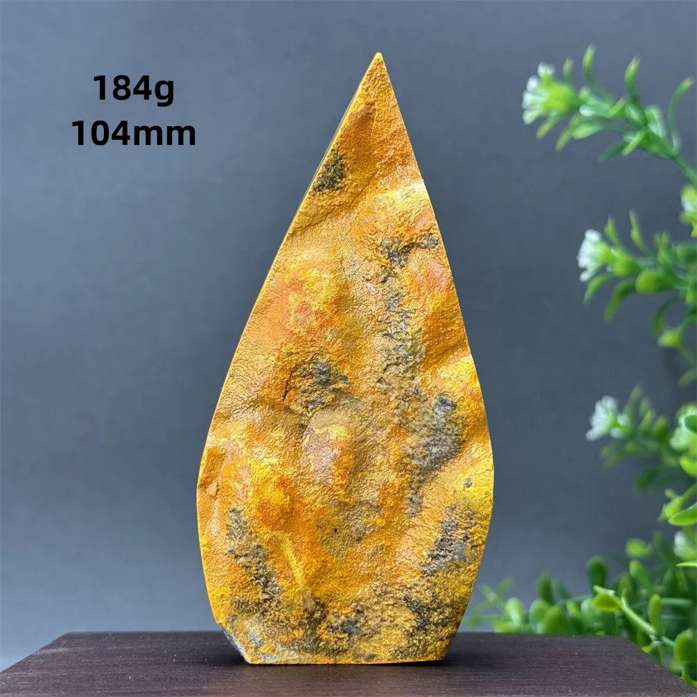 Natural Bumblebee Jasper Free Form Torch
