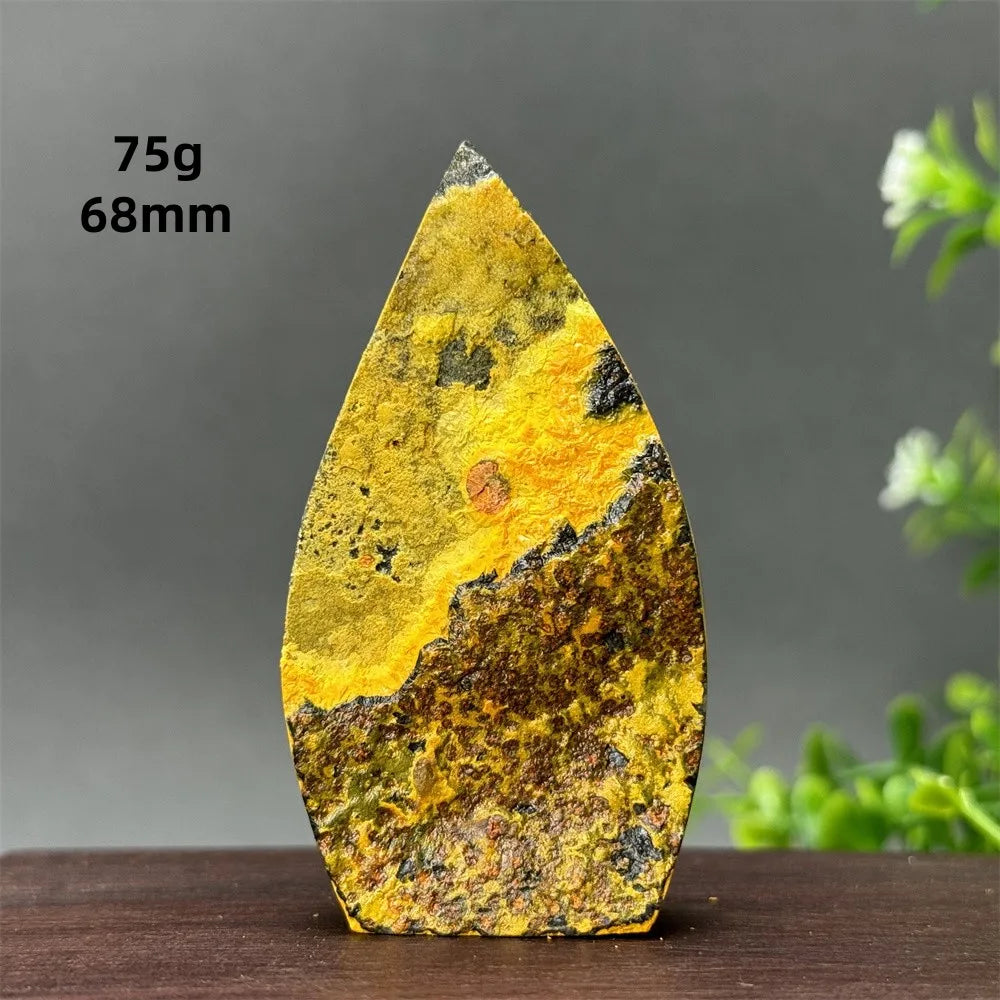 Natural Bumblebee Jasper Free Form Torch