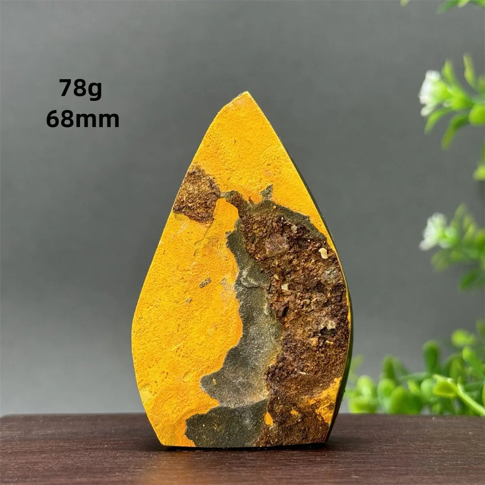 Natural Bumblebee Jasper Free Form Torch