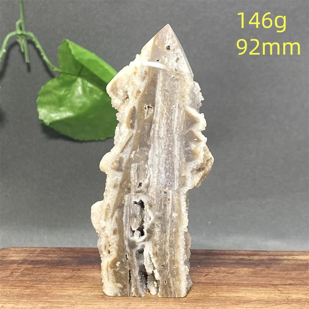 Natural Sphalerite Freeform Tower
