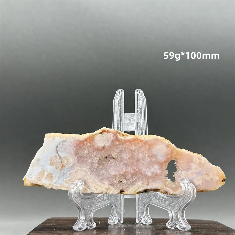 Géode d'agate en forme de fleur d'améthyste rose naturelle, pierre brute minérale, énergie, décoration de la maison, aura, guérison, méditation, prière