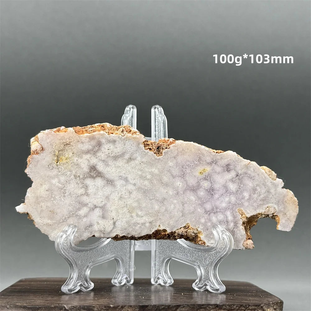 Géode d'agate en forme de fleur d'améthyste rose naturelle, pierre brute minérale, énergie, décoration de la maison, aura, guérison, méditation, prière