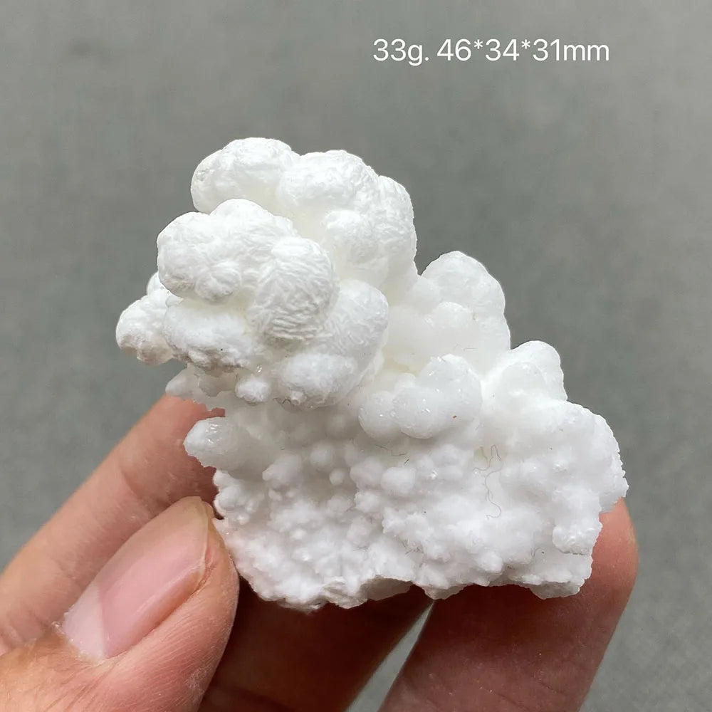 100% Natural Hydrozincite Mineral Specimen (Crystal Flower)