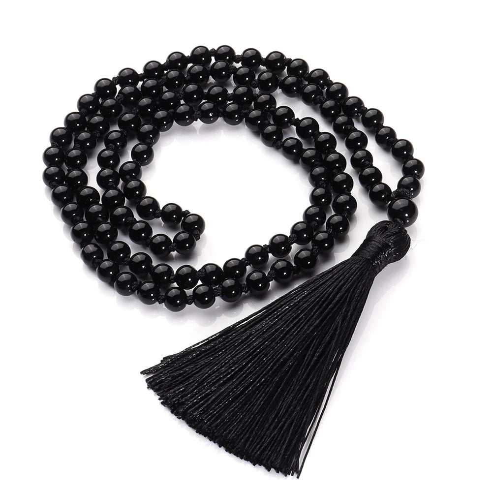 Collier de 108 perles Mala