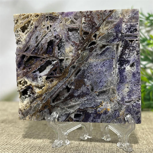 Natural Sphalerite Slab (With Stand)