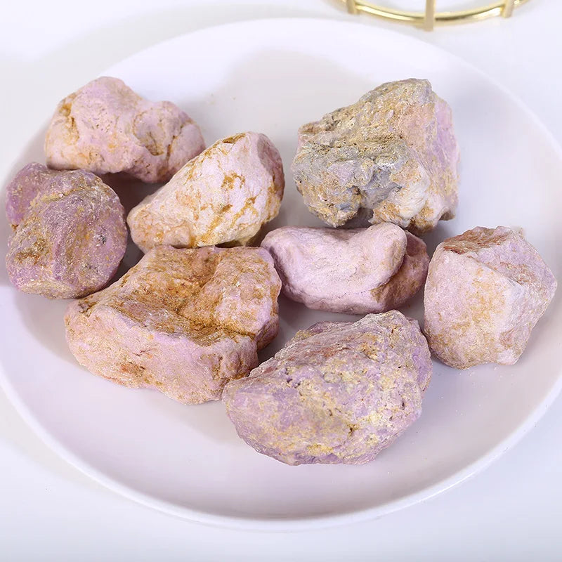 Natural Raw Pink Phosphosiderite