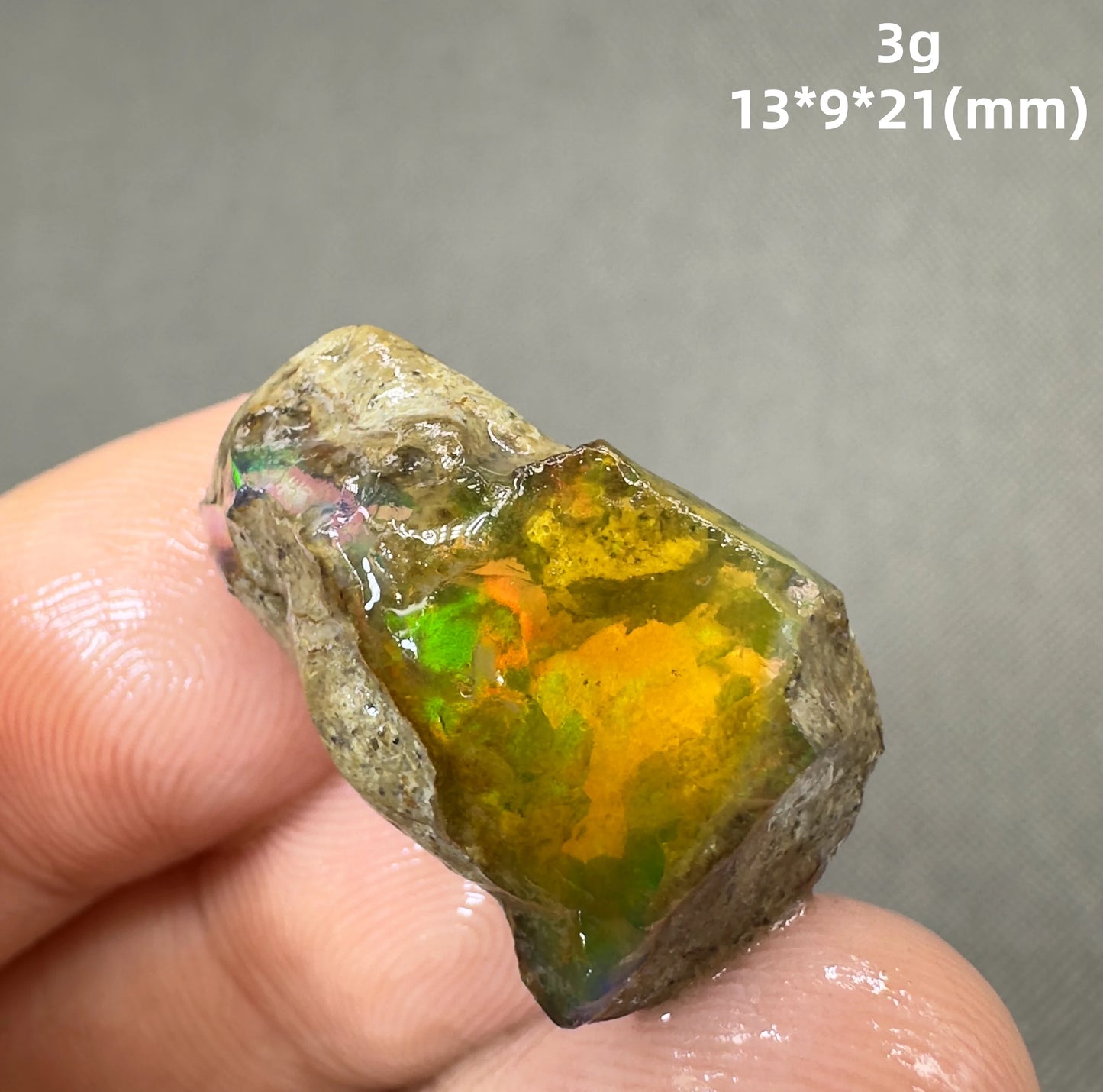 Natural Rare Ethiopian Water Opal Specimen