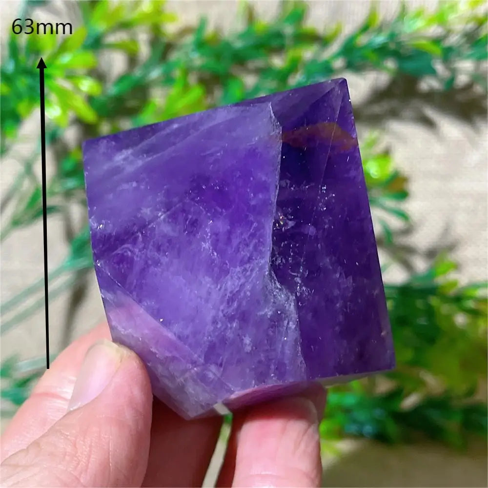 HQ Dark Purple Amethyst Cupcake Freeform