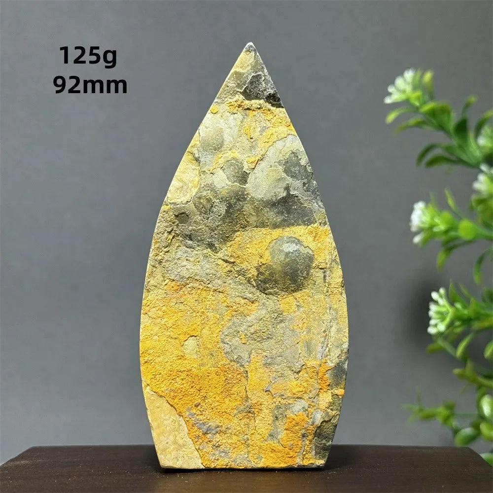 Natural Bumblebee Jasper Free Form Torch