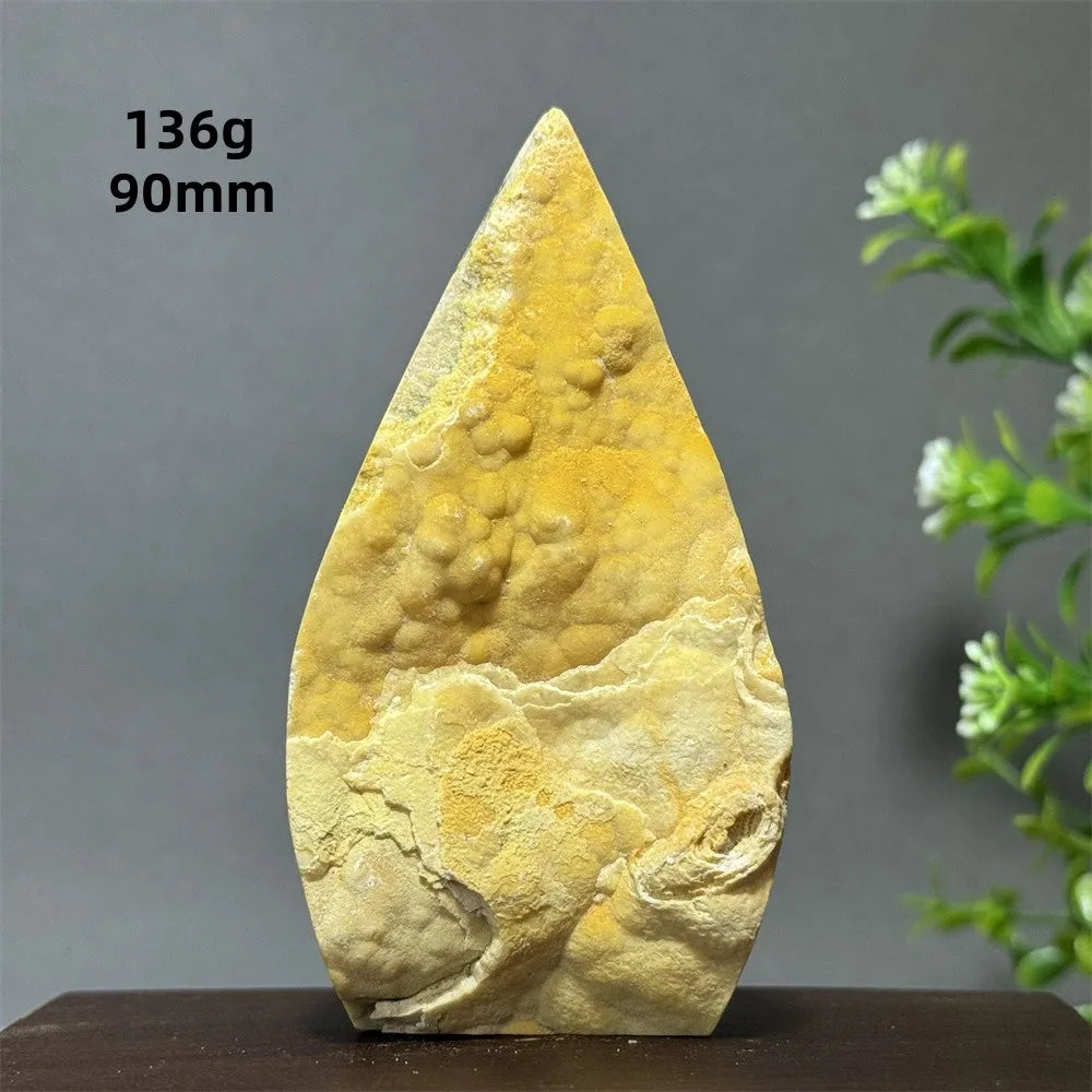 Natural Bumblebee Jasper Free Form Torch