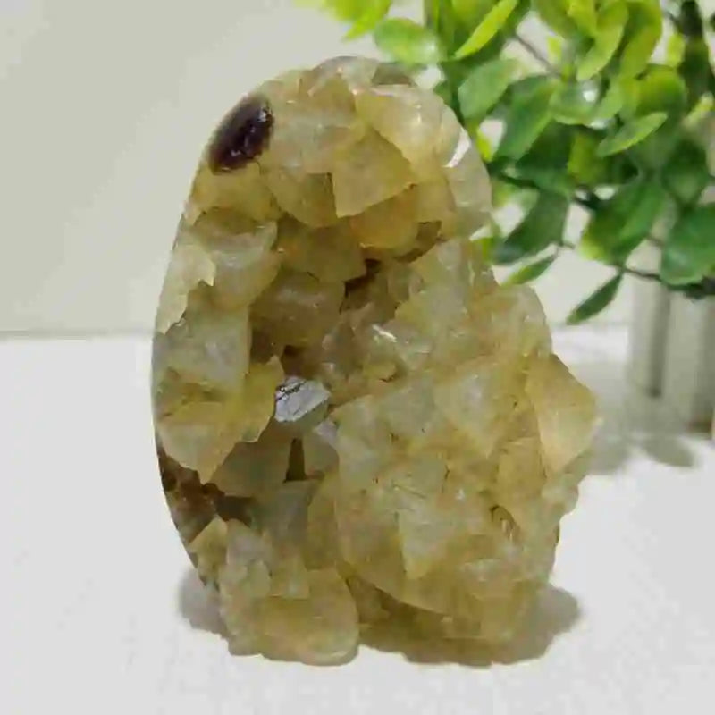 Natural Septarian Geode Freeform Cluster