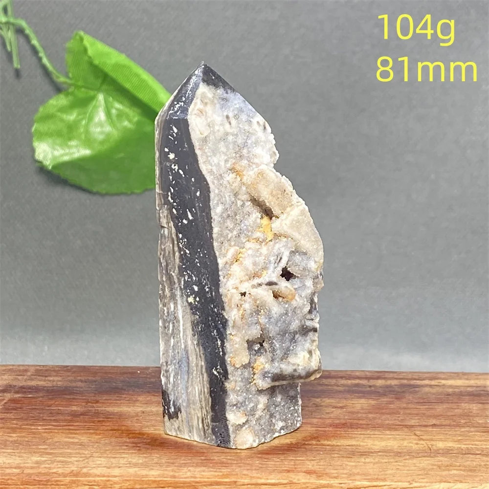 Natural Sphalerite Freeform Tower