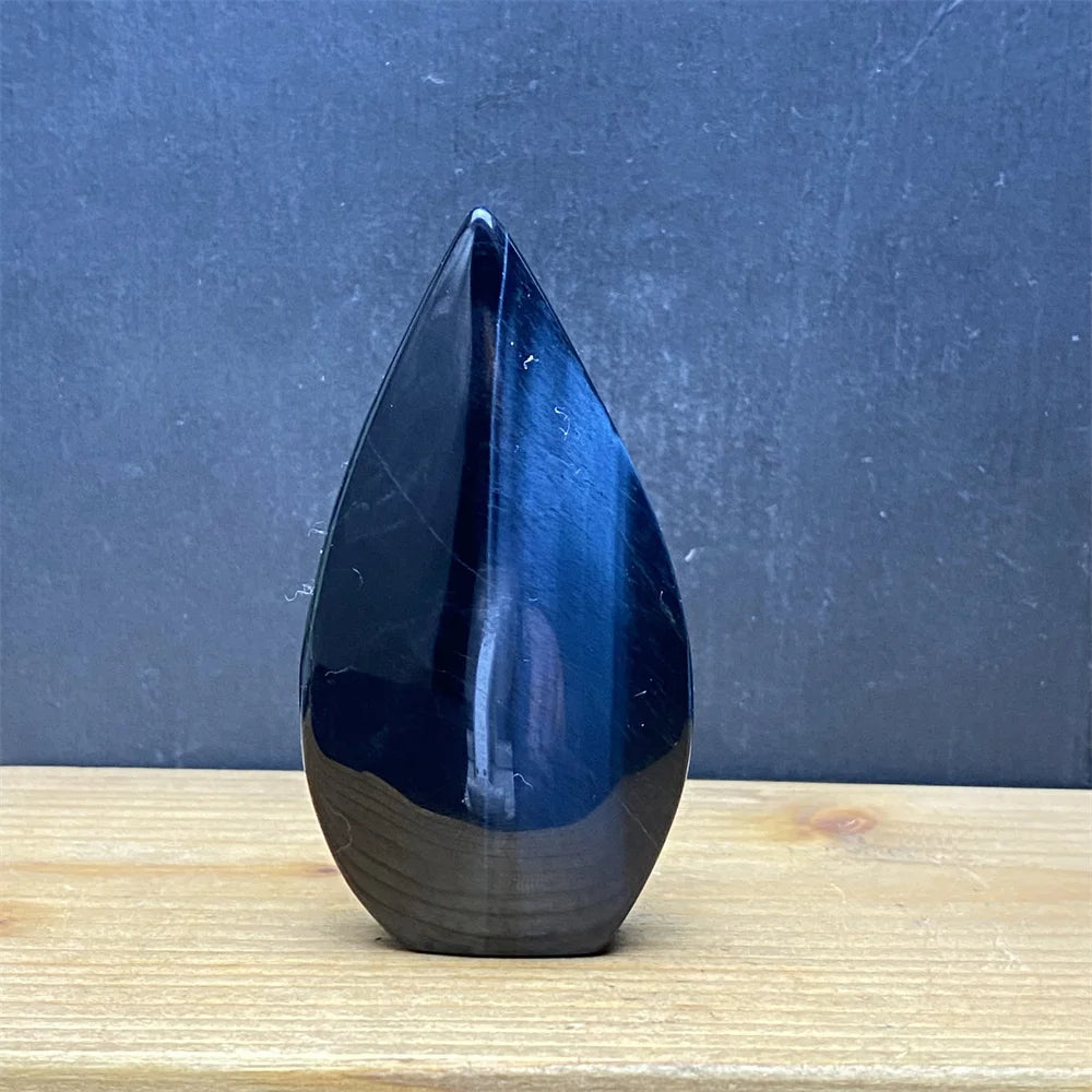 Natural Golden Blue Tigers Eye Torch