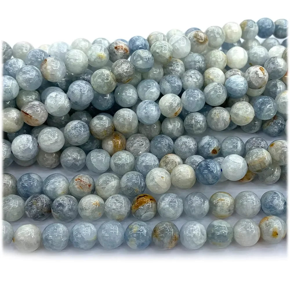 HQ Natural Celestine Bead Strand (6/8/10mm)