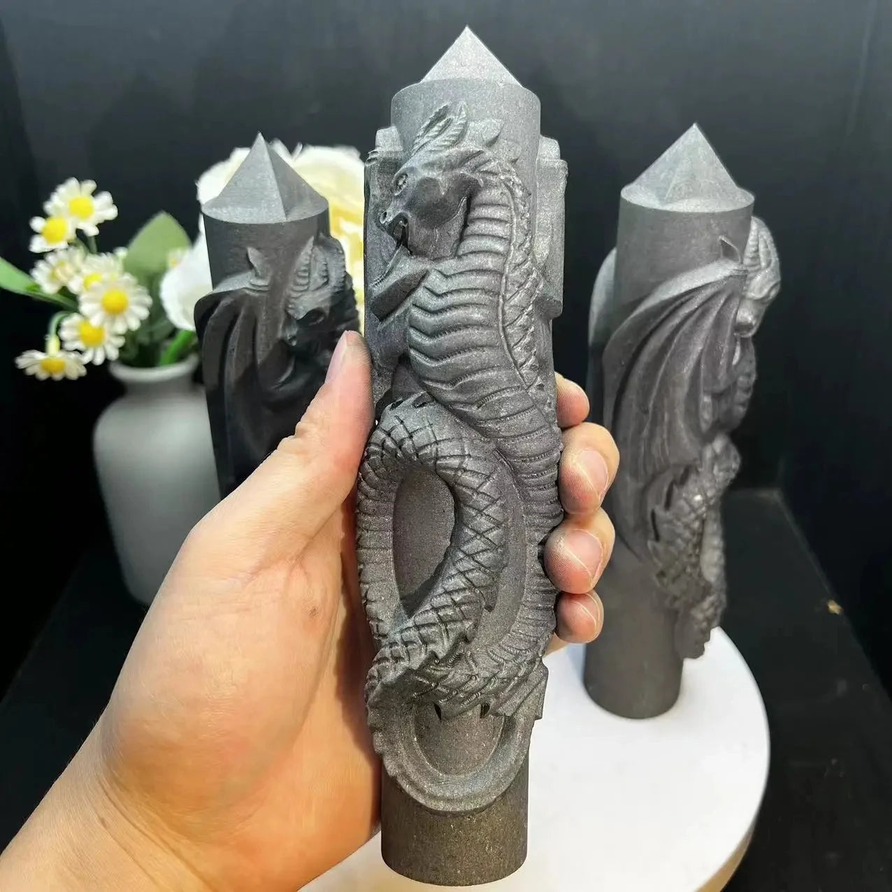 Tour du dragon en shungite
