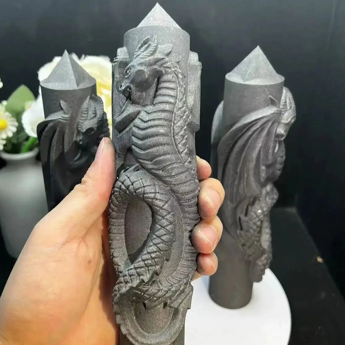 Tour du dragon en shungite