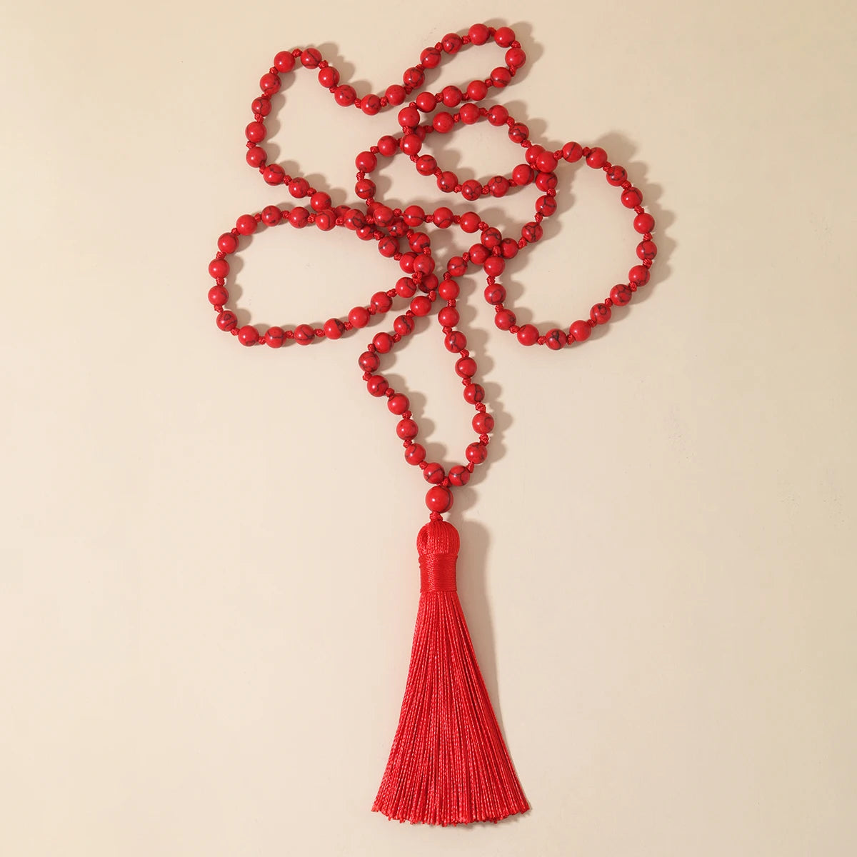 Collier de 108 perles Mala