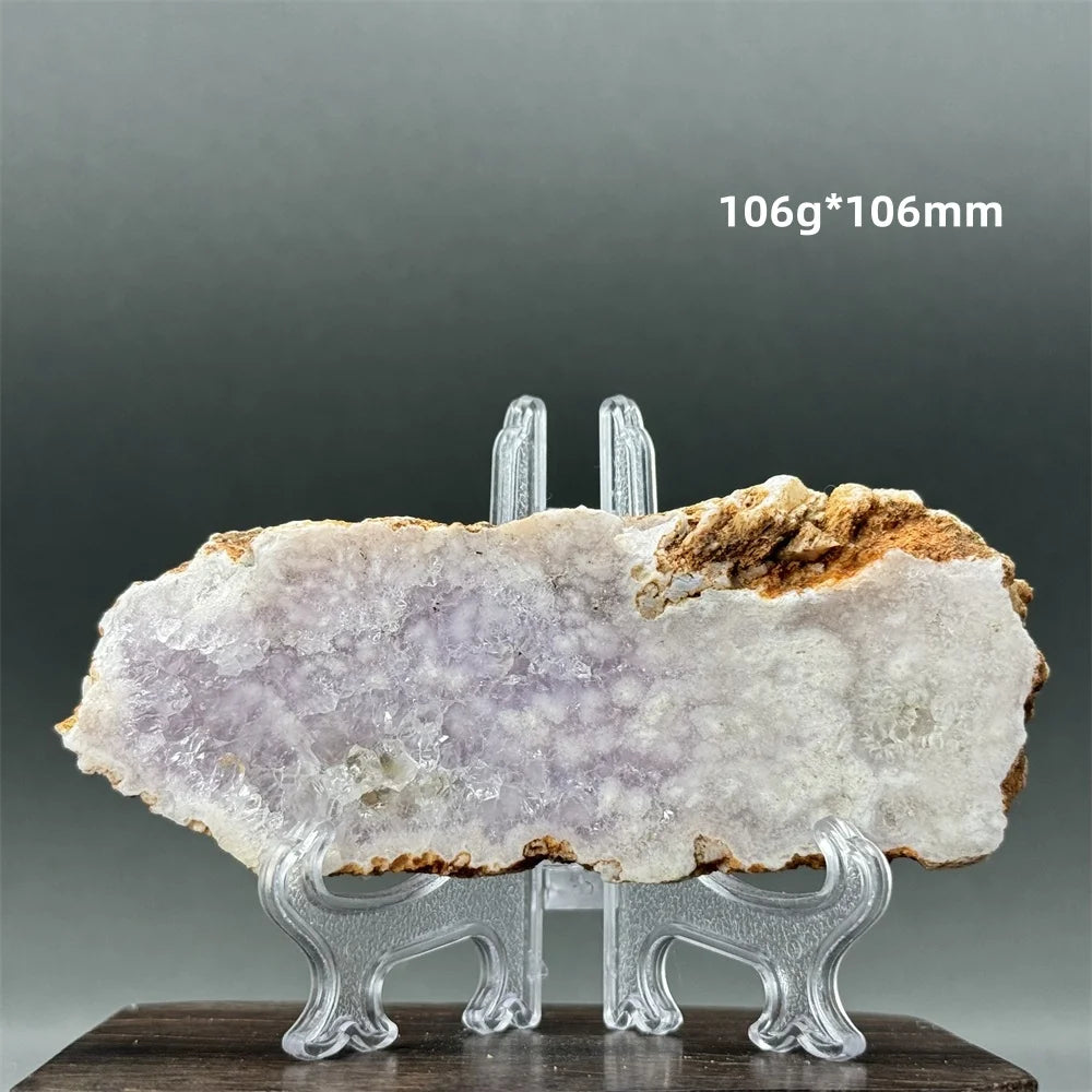 Géode d'agate en forme de fleur d'améthyste rose naturelle, pierre brute minérale, énergie, décoration de la maison, aura, guérison, méditation, prière