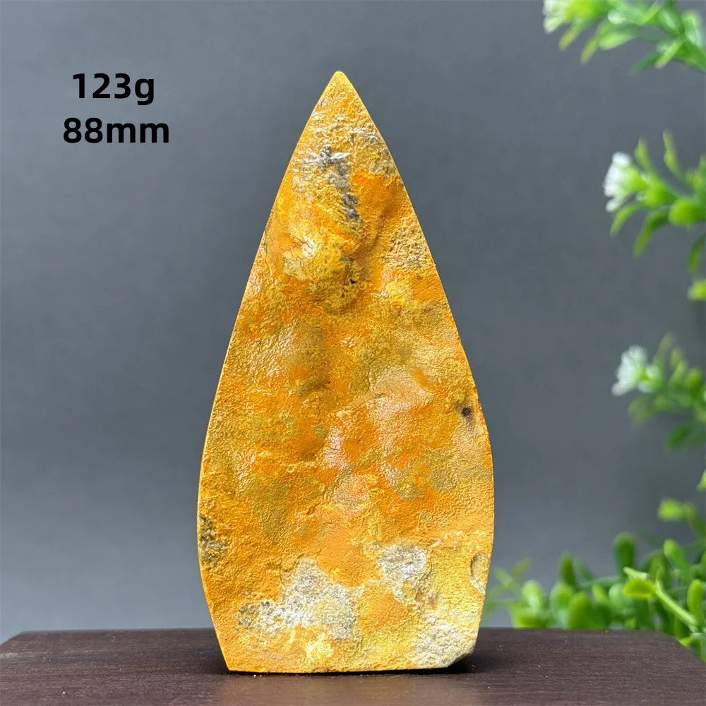 Natural Bumblebee Jasper Free Form Torch