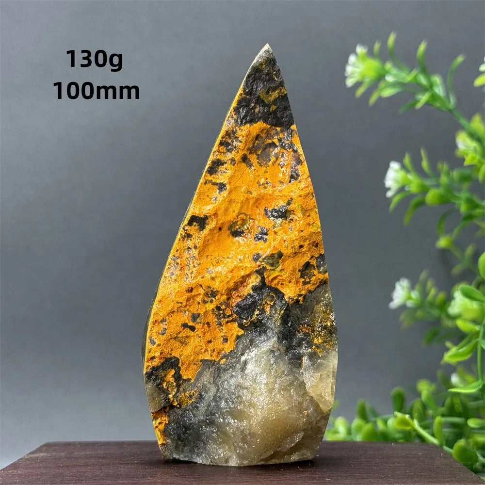 Natural Bumblebee Jasper Free Form Torch