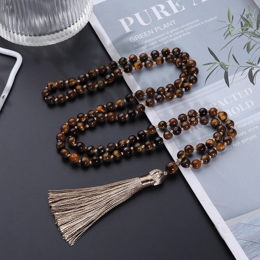 Collier de 108 perles Mala