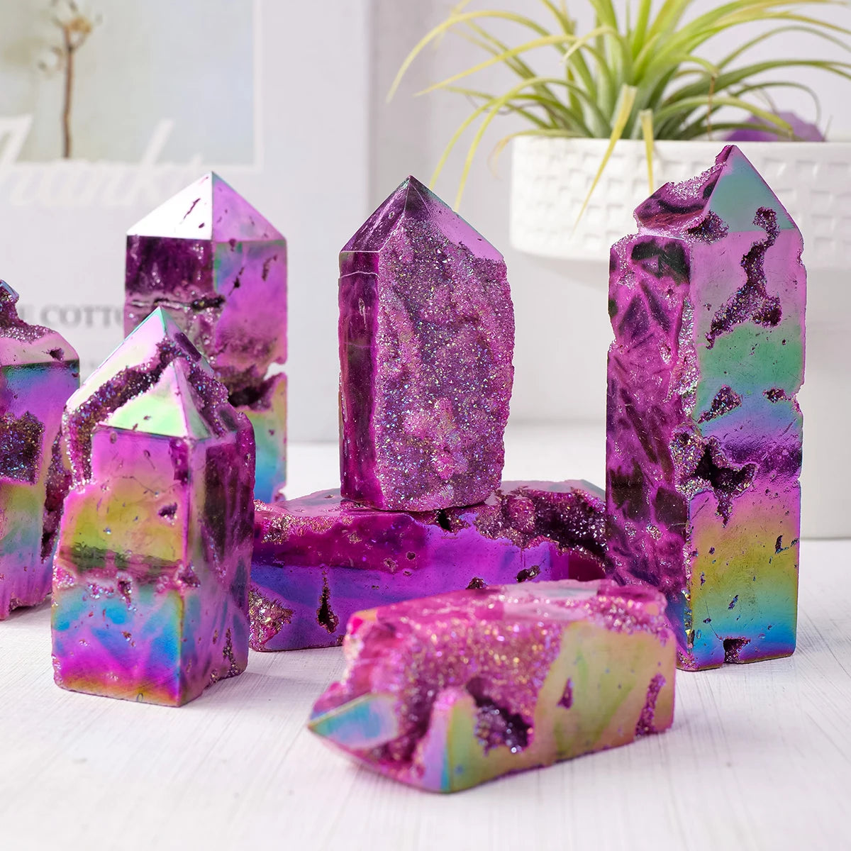 Aura Rose Sphalerite Rainbow Tower