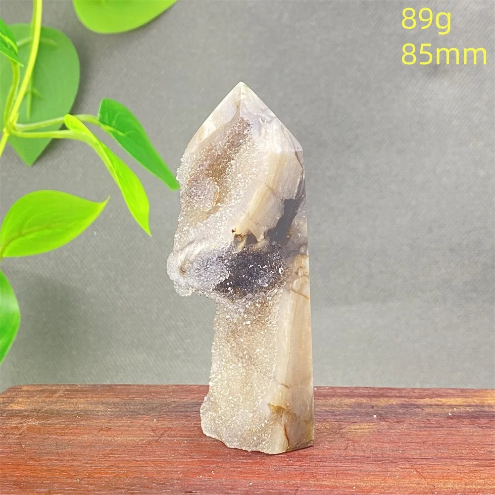 Natural Sphalerite Freeform Tower