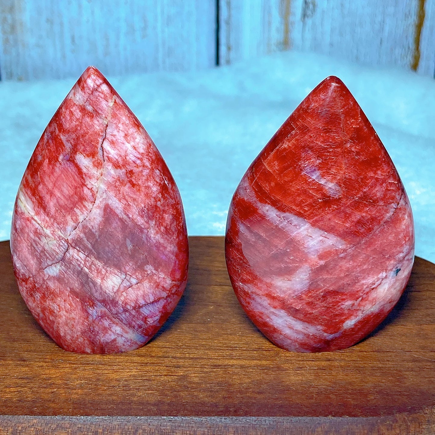 Natural Fire Moonstone Free Form Torch