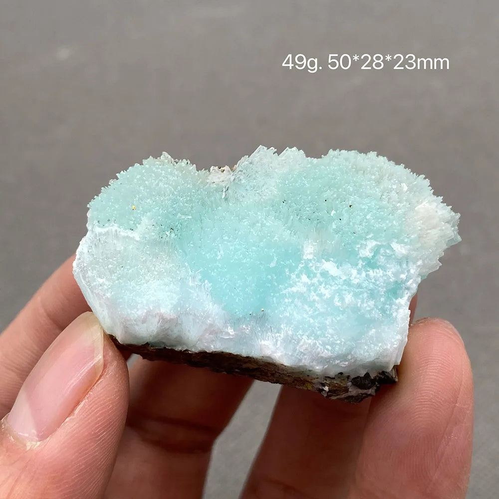 Natural Blue Aragonite Specimen