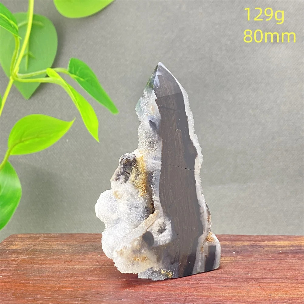 Natural Sphalerite Freeform Tower