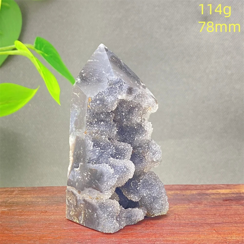 Natural Sphalerite Freeform Tower