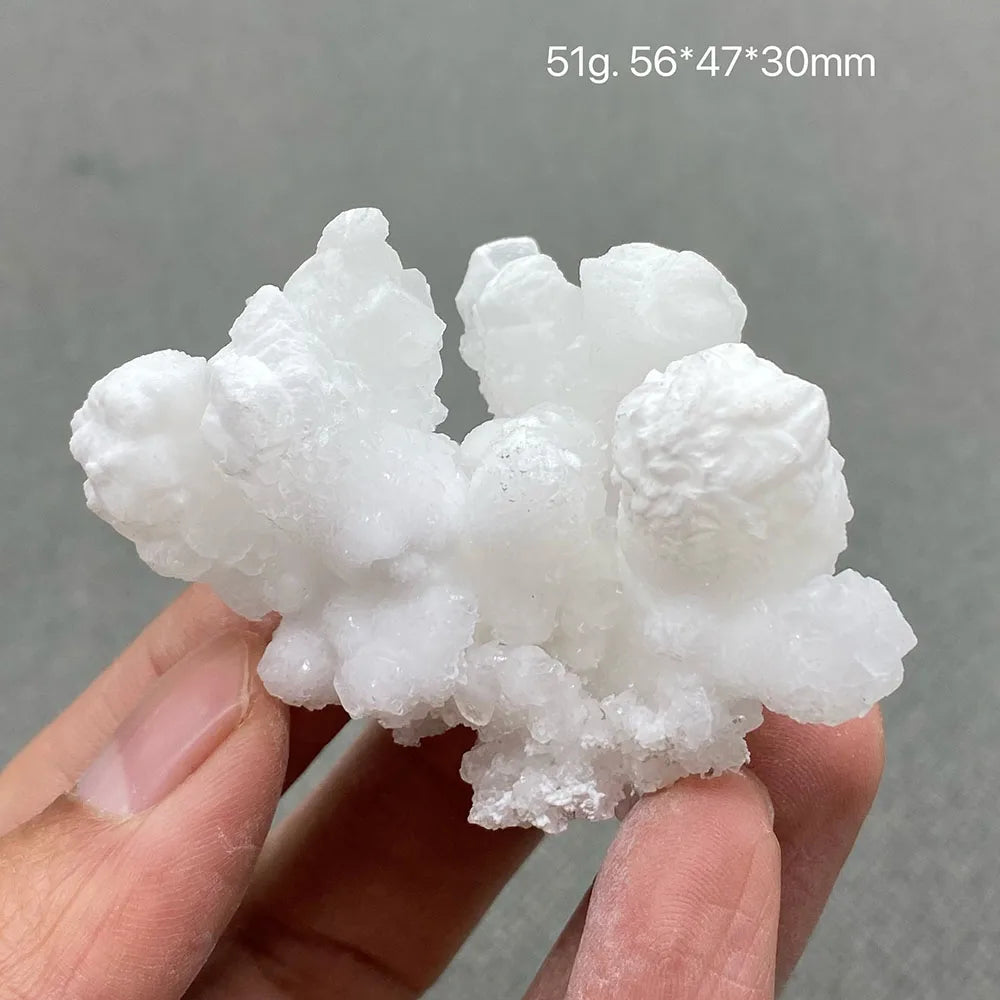 100% Natural Hydrozincite Mineral Specimen (Crystal Flower)