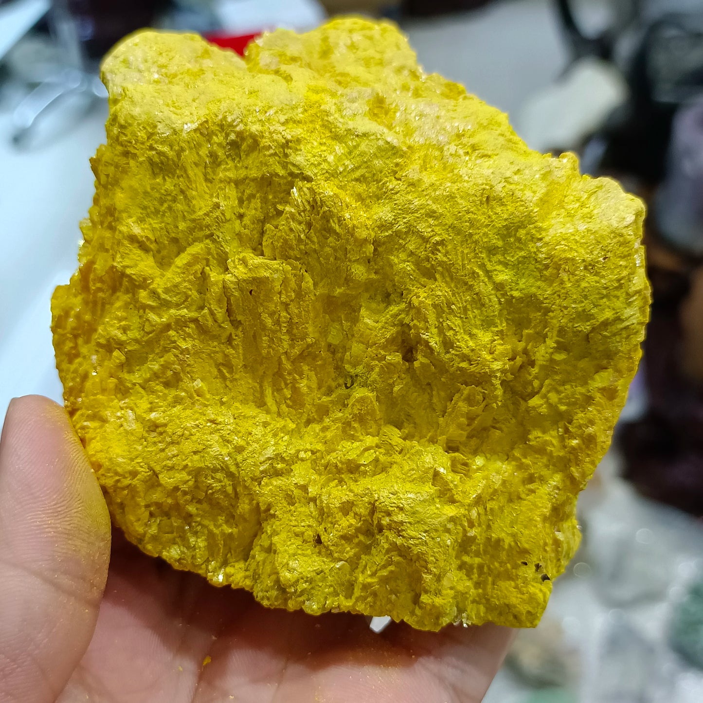 HQ Natural Rough Realgar Specimen