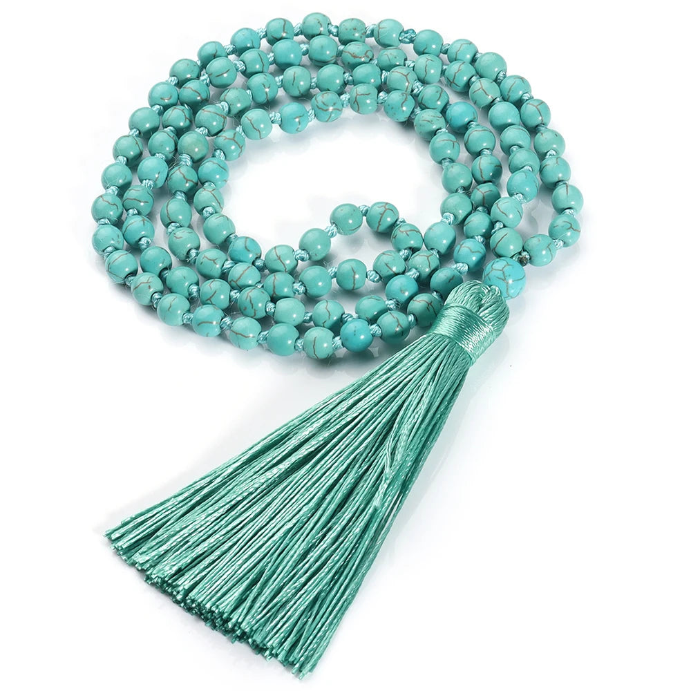 Collier de 108 perles Mala