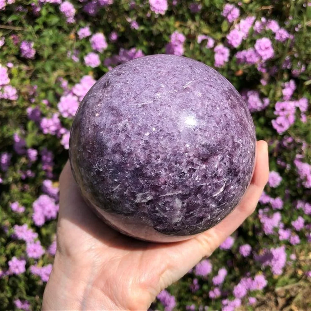 Purple Lepidolite Spheres