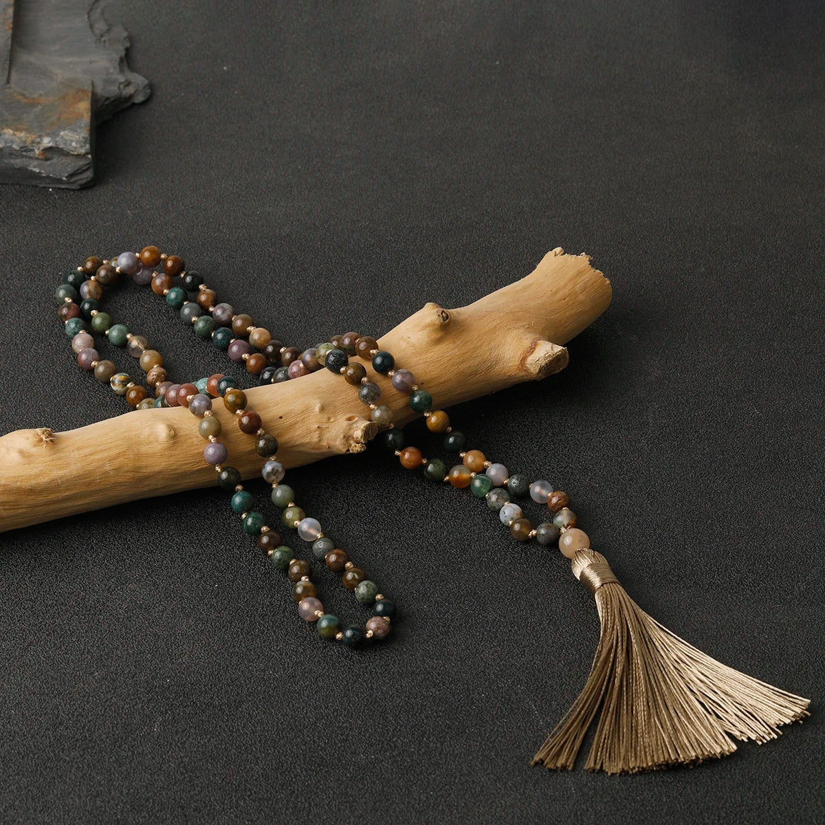 Collier de 108 perles Mala