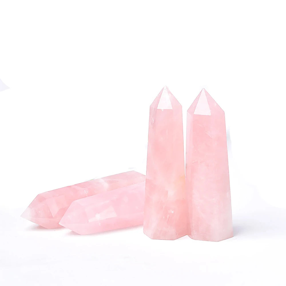 Tours de quartz rose