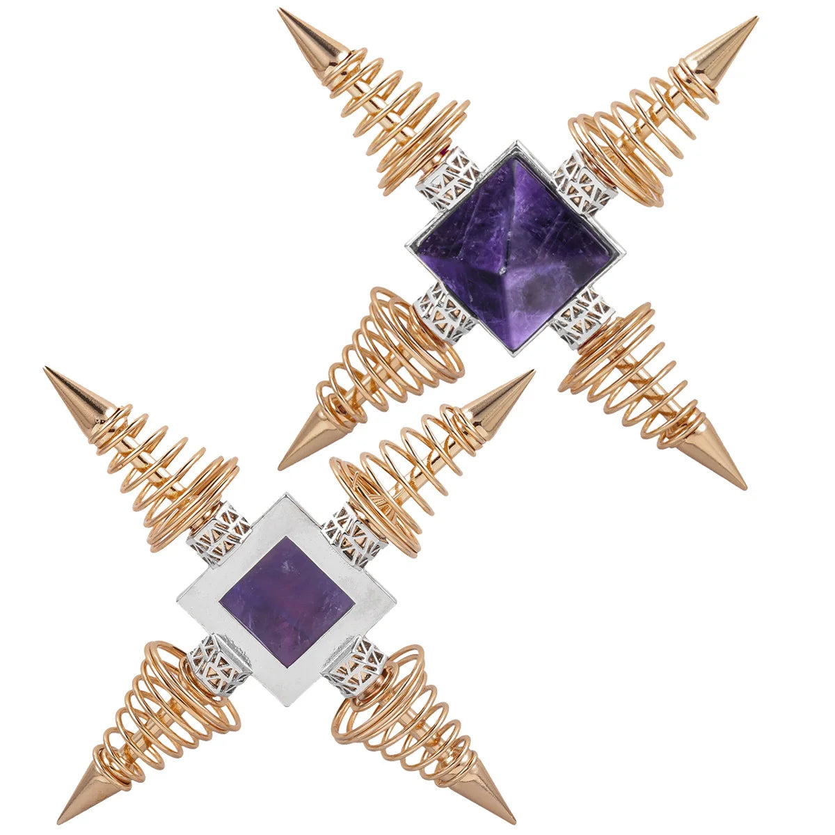 4 Points Spiral Pendulum Energy