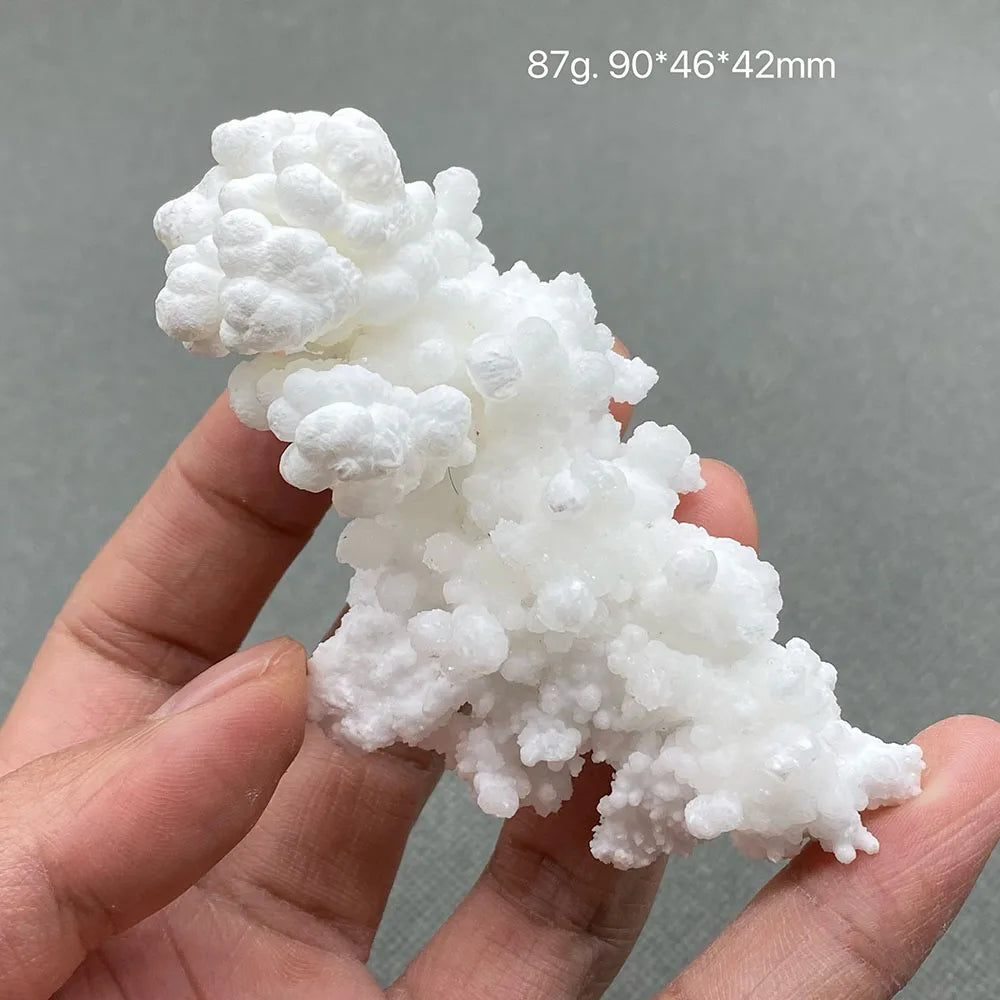 100% Natural Hydrozincite Mineral Specimen (Crystal Flower)