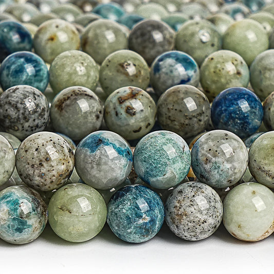 HQ Natural Blue Hackmanite/Sodalite Bead Strand (6/8/10mm)