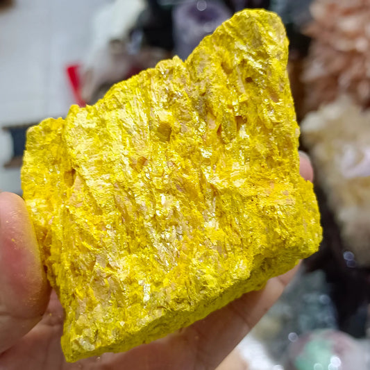 HQ Natural Rough Realgar Specimen